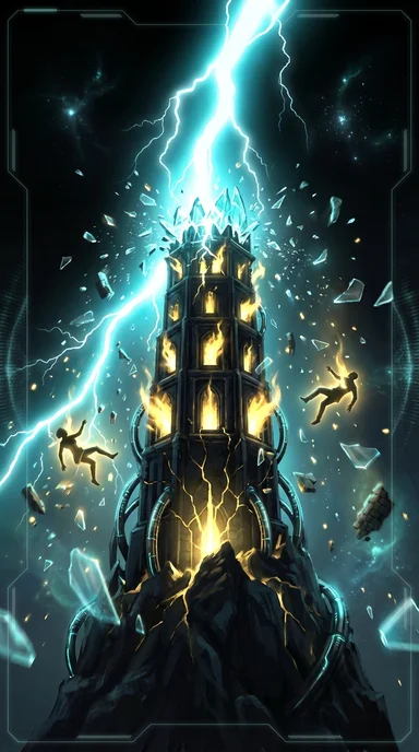 Башня — аркан Таро