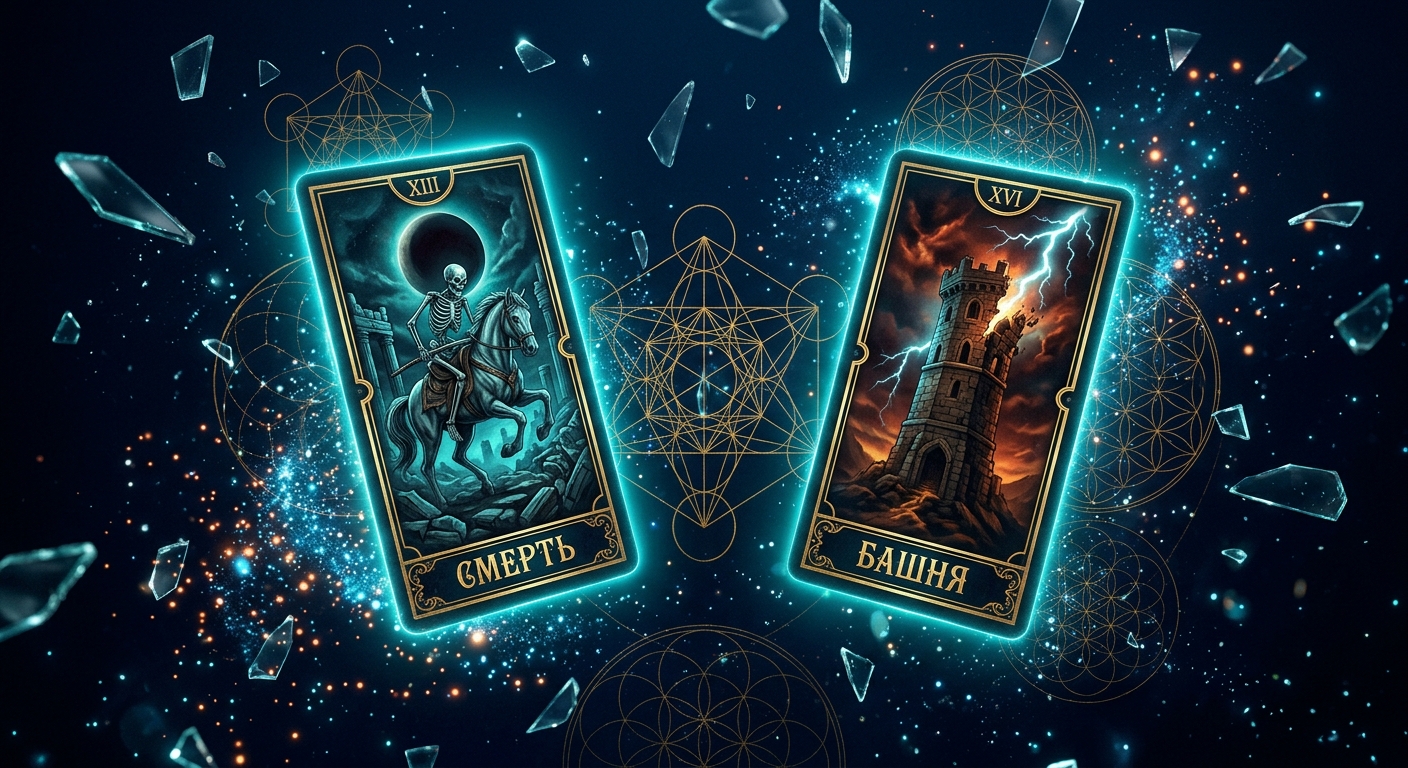 Трансформация личности через кризисные арканы Смерть и Башня.