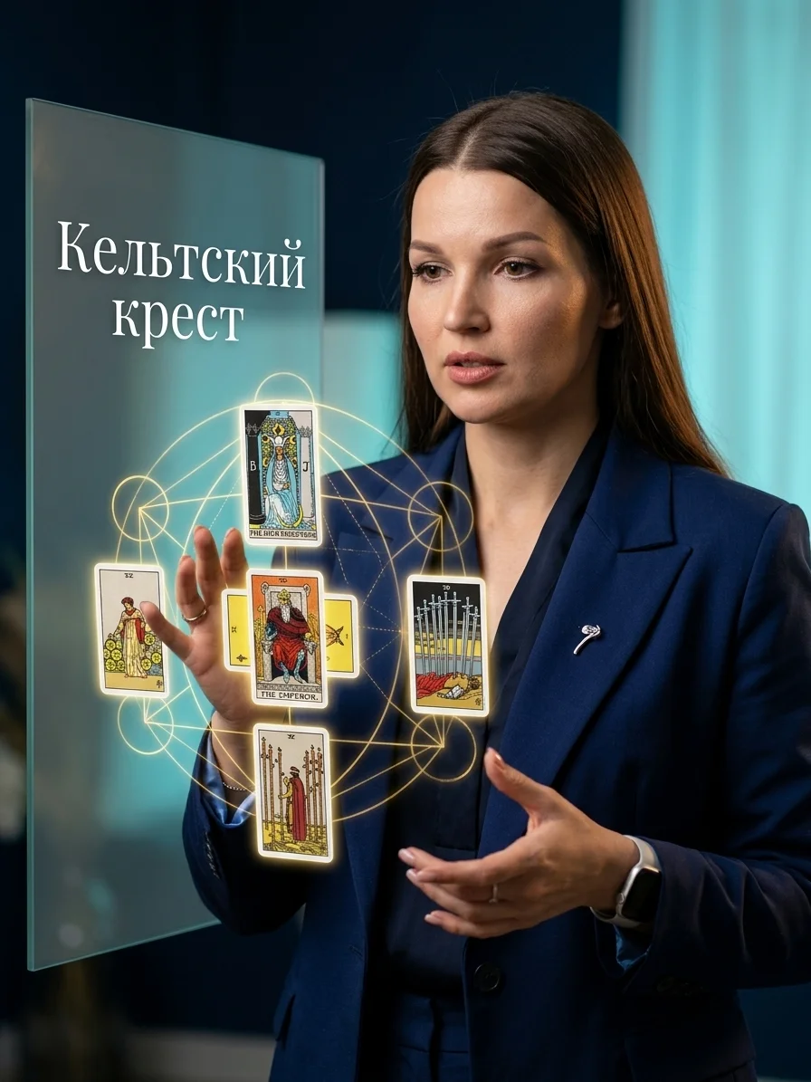 Психолог Татьяна Алексеева объясняет психологический подход к раскладу Кельтский крест. Психолог Татьяна Алексеева объясняет психологический подход к раскладу Кельтский крест.