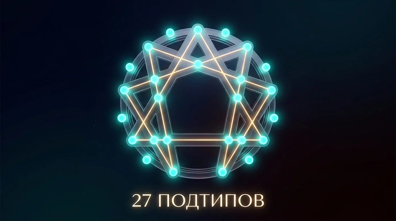 Схема 27 подтипов эннеаграммы — как инстинкт меняет страсть каждого типа Схема 27 подтипов эннеаграммы — как инстинкт меняет страсть каждого типа