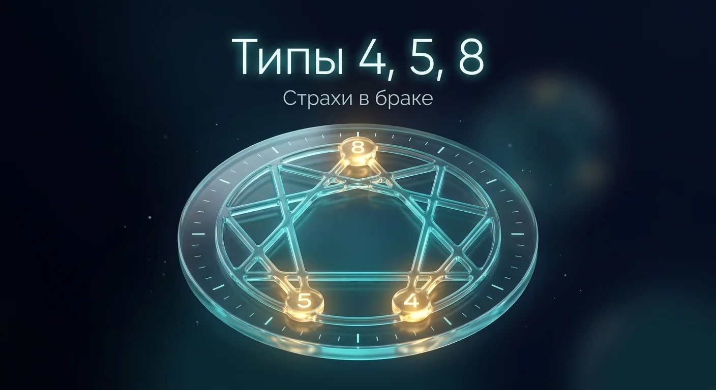 Триада одиночек эннеаграммы — типы 4, 5 и 8 и их базовые страхи в браке Триада одиночек эннеаграммы — типы 4, 5 и 8 и их базовые страхи в браке