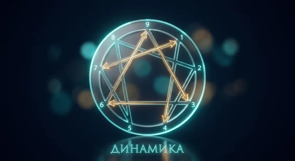 Крылья и стрелки эннеаграммы — динамика уровней здоровья типов