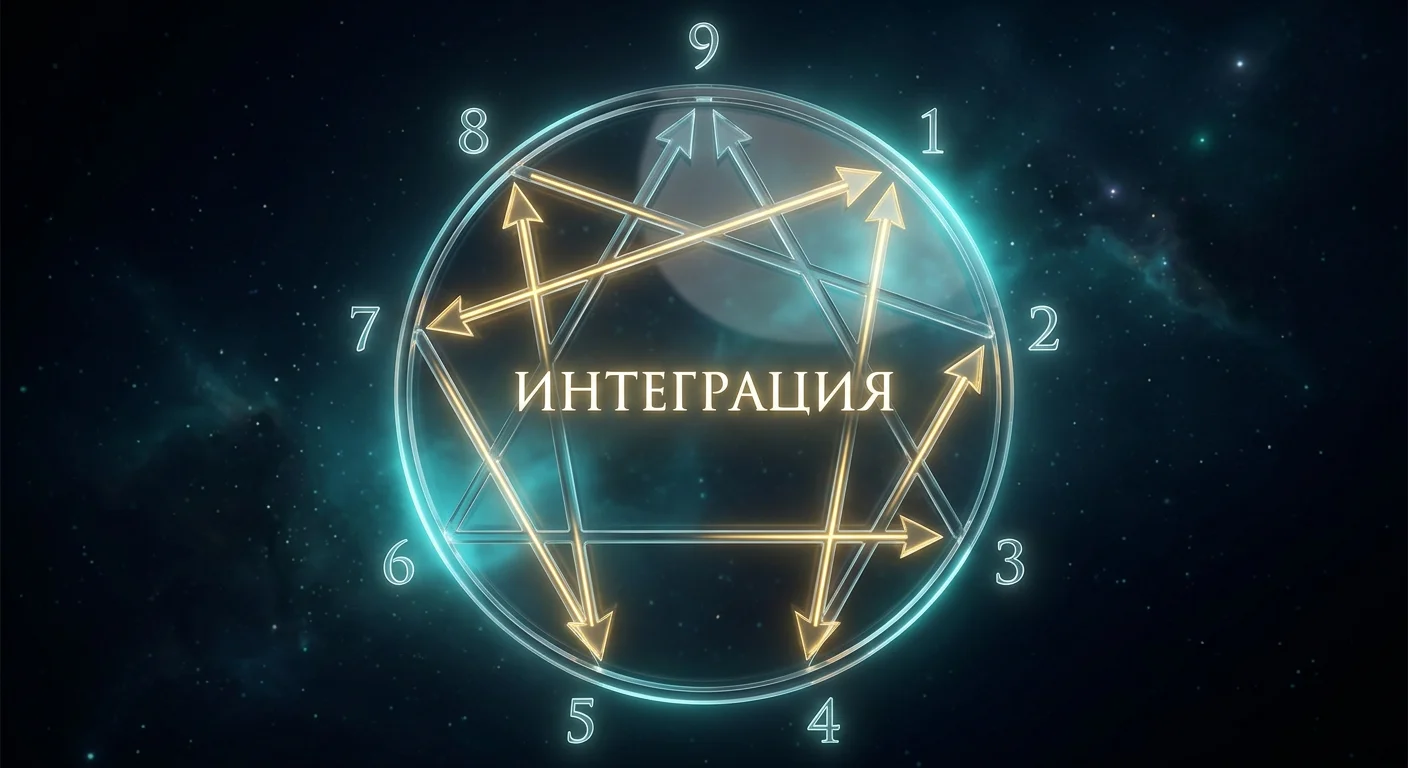 стрелки интеграции типов — куда растут сложные эннеатипы