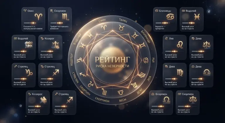 Какие знаки зодиака чаще всего изменяют: рейтинг неверности и почему это происходит
