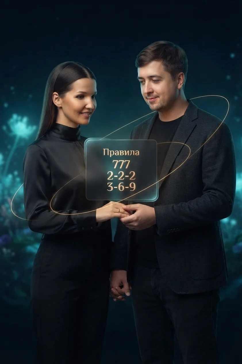 Правила 777, 2-2-2 и 3-6-9 для гармонии пары Огня и Воздуха